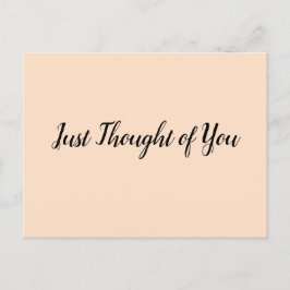 Briefkaart: Ik heb je de hele dag vermist. Briefkaart