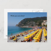 Briefkaart: Ik wou dat je hier was! Briefkaart (Voorkant / Achterkant)