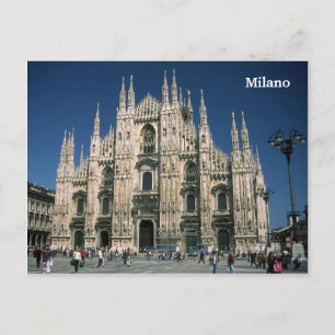 briefkaart "Il Duomo, Milano"
