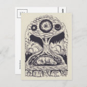 Briefkaart  illustratie (Voorkant / Achterkant)