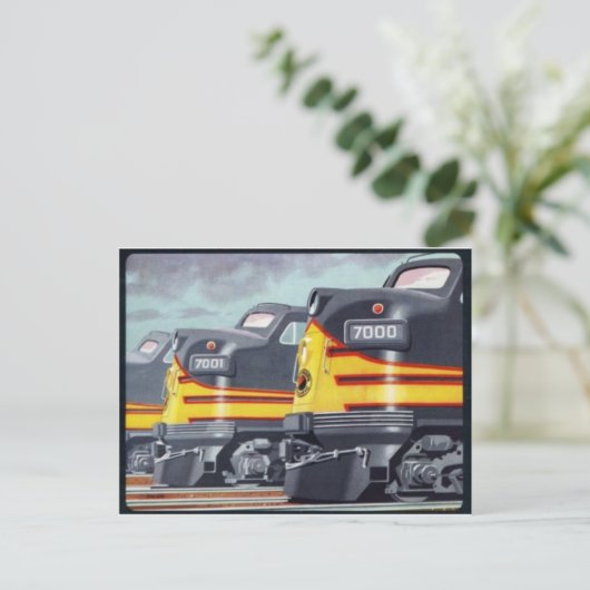 Briefkaart  illustratie (Staand voorkant)