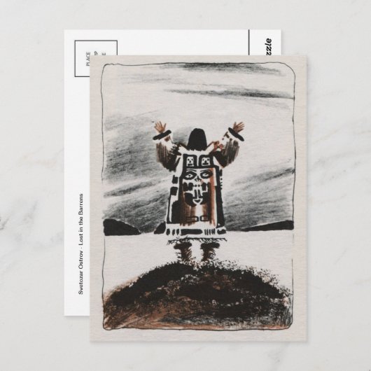 Briefkaart illustratie (Voorkant / Achterkant)