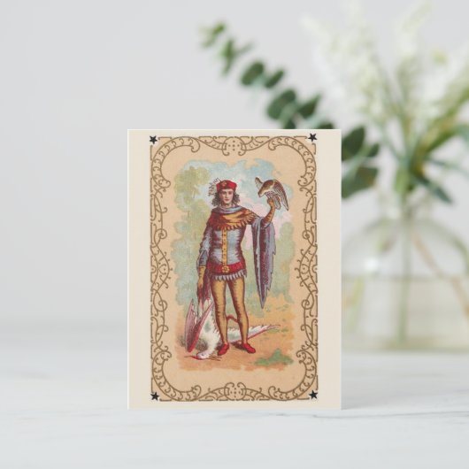 Briefkaart illustratie (Staand voorkant)