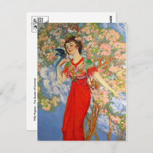 Briefkaart  illustratie (Voorkant / Achterkant)