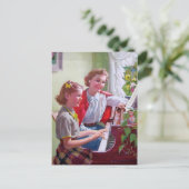 Briefkaart  illustratie (Staand voorkant)