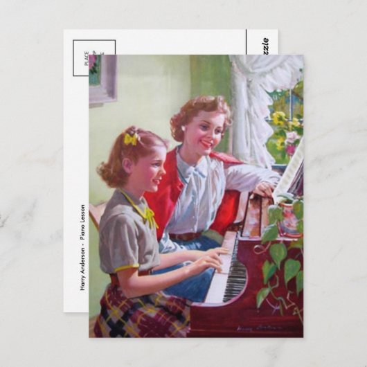 Briefkaart illustratie (Voorkant / Achterkant)