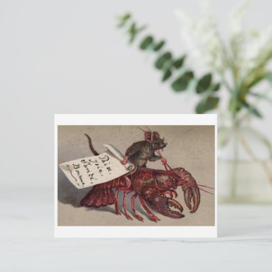 Briefkaart  illustratie (Staand voorkant)