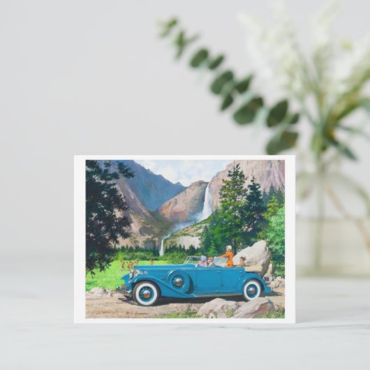 Briefkaart  illustratie (Staand voorkant)