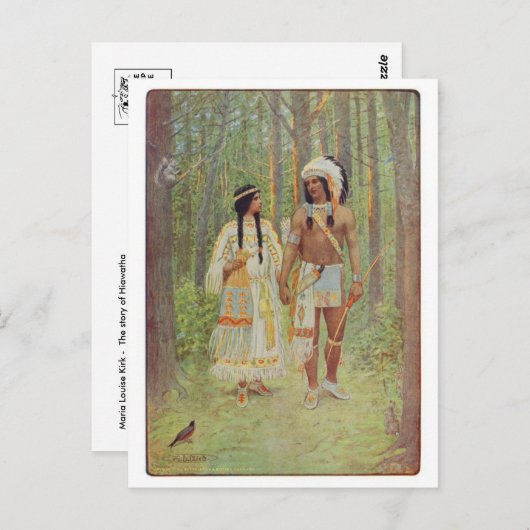 Briefkaart illustratie (Voorkant / Achterkant)