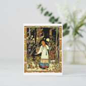 Briefkaart  illustratie (Staand voorkant)