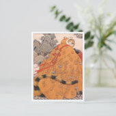 Briefkaart  illustratie (Staand voorkant)