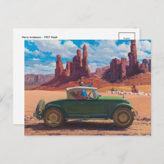 Briefkaart illustratie (Voorkant / Achterkant)