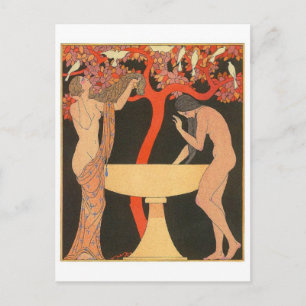 Briefkaart illustratie