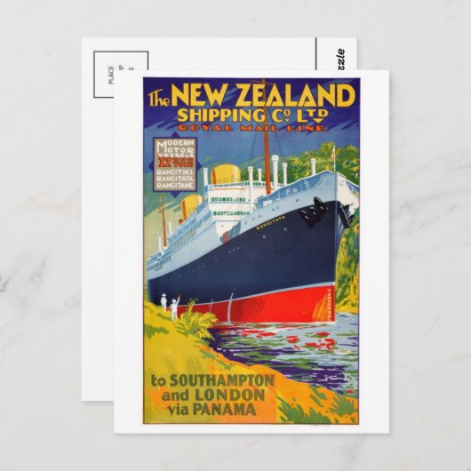 Briefkaart illustratie (Voorkant / Achterkant)