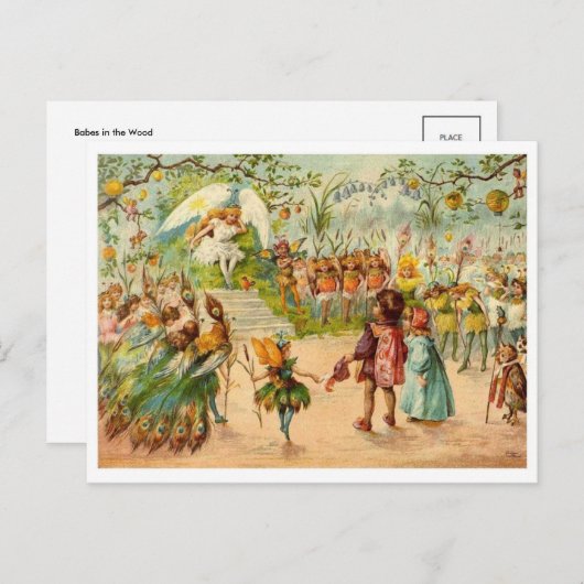 Briefkaart  illustratie (Voorkant / Achterkant)