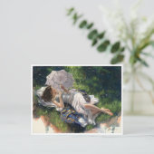 Briefkaart  illustratie (Staand voorkant)