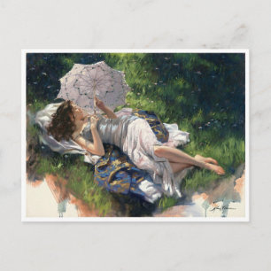 Briefkaart illustratie