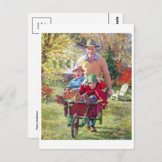 Briefkaart  illustratie (Voorkant / Achterkant)