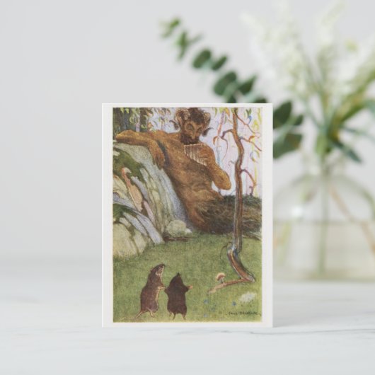 Briefkaart  illustratie (Staand voorkant)