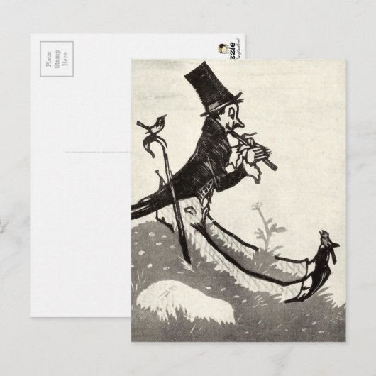 Briefkaart  illustratie (Voorkant / Achterkant)