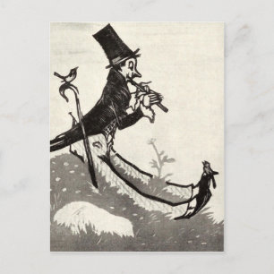 Briefkaart illustratie