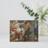 Briefkaart  illustratie (Staand voorkant)