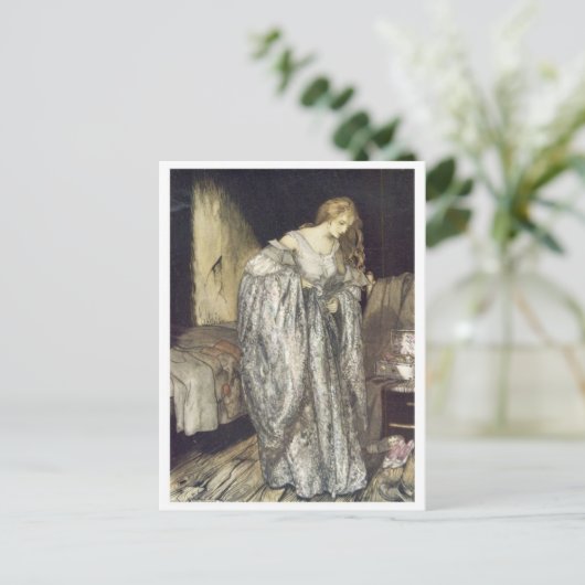 Briefkaart  illustratie (Staand voorkant)