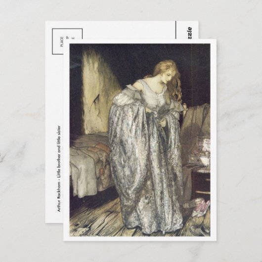 Briefkaart illustratie (Voorkant / Achterkant)