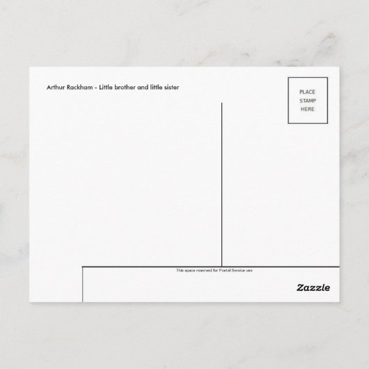 Briefkaart  illustratie (Achterkant)