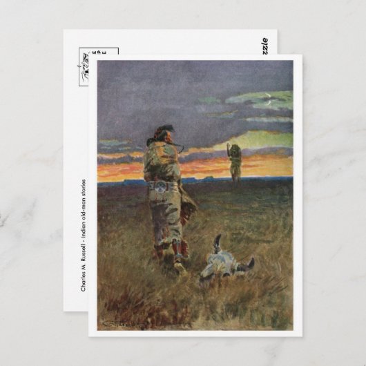 Briefkaart  illustratie (Voorkant / Achterkant)