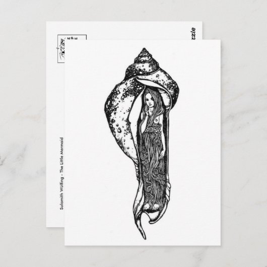 Briefkaart  illustratie (Voorkant / Achterkant)