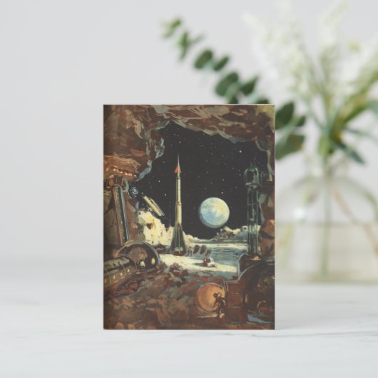 Briefkaart illustratie (Staand voorkant)