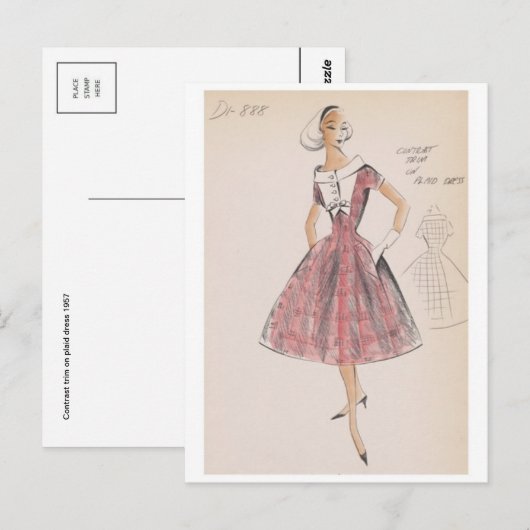 Briefkaart  illustratie (Voorkant / Achterkant)