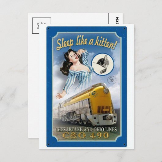 Briefkaart illustratie (Voorkant / Achterkant)