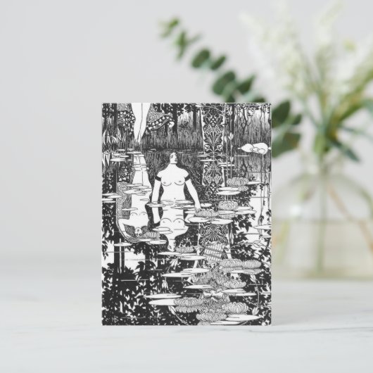 Briefkaart  illustratie (Staand voorkant)