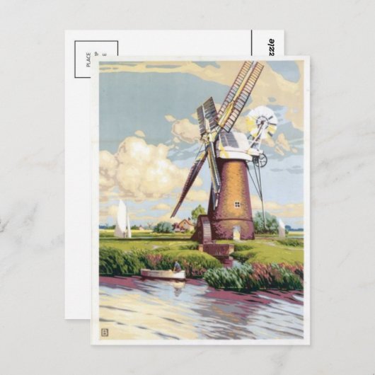 Briefkaart illustratie (Voorkant / Achterkant)