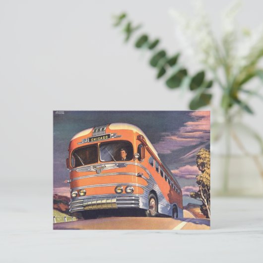 Briefkaart  illustratie (Staand voorkant)