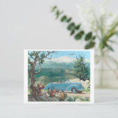 Briefkaart  illustratie (Staand voorkant)