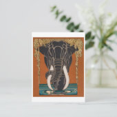 Briefkaart  illustratie (Staand voorkant)