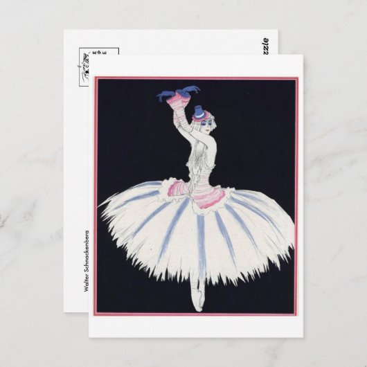 Briefkaart  illustratie (Voorkant / Achterkant)