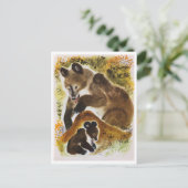 Briefkaart  illustratie (Staand voorkant)