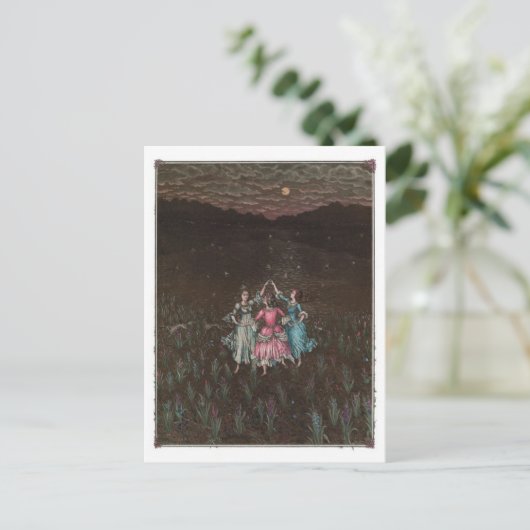 Briefkaart illustratie (Staand voorkant)