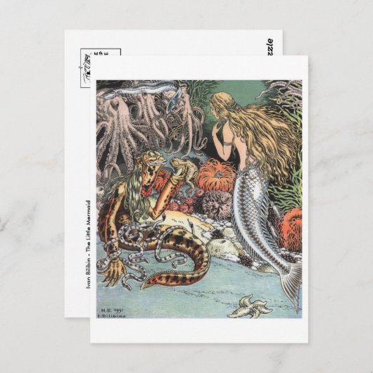 Briefkaart  illustratie (Voorkant / Achterkant)