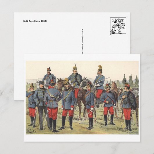 Briefkaart  illustratie (Voorkant / Achterkant)