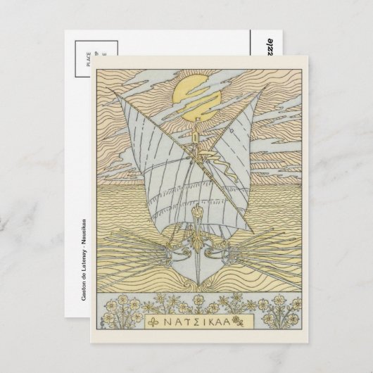 Briefkaart illustratie (Voorkant / Achterkant)