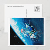 Briefkaart illustratie (Voorkant / Achterkant)