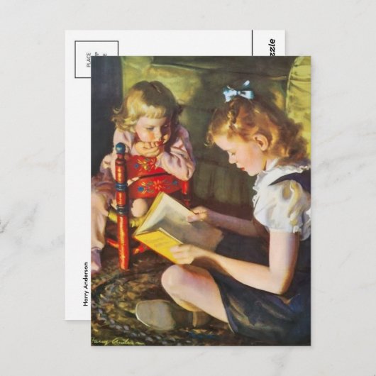 Briefkaart  illustratie (Voorkant / Achterkant)