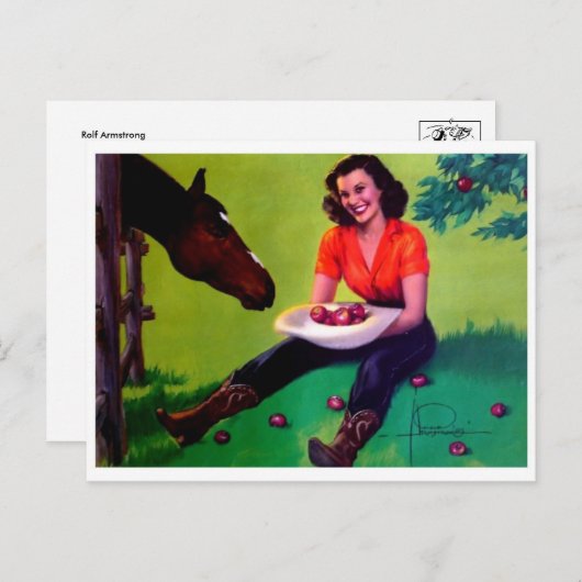 Briefkaart  illustratie (Voorkant / Achterkant)