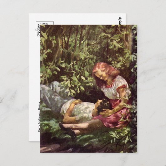 Briefkaart  illustratie (Voorkant / Achterkant)