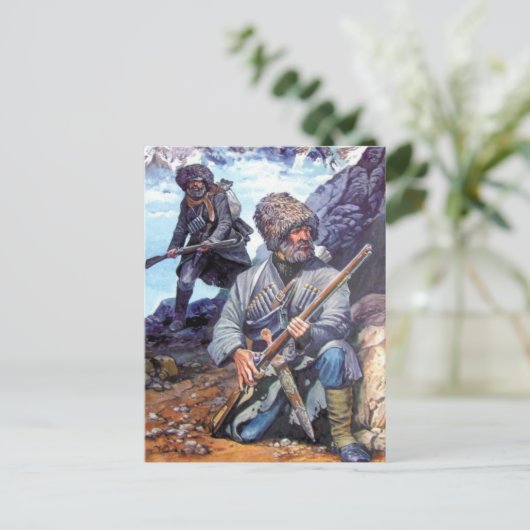 Briefkaart illustratie (Staand voorkant)